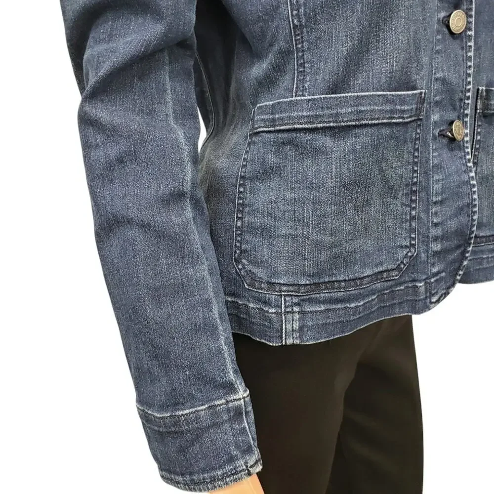 Ralph Lauren Jeans Co Ralph Lauren Denim Jacket Unique Rare Vintage XS - Picture 8 of 11